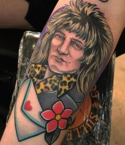 Rod Stewart Tattoo