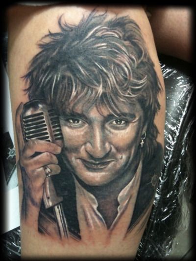 12 Amazing Rod Stewart Tattoos  NSF - MUSIC STATION