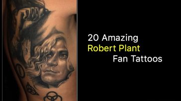 20 Amazing Robert Plant Fan Tattoos