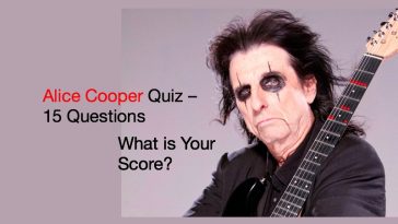 Alice Cooper Quiz – 15 Questions