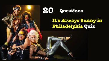 Its Always Sunny in Philadelphia Quiz