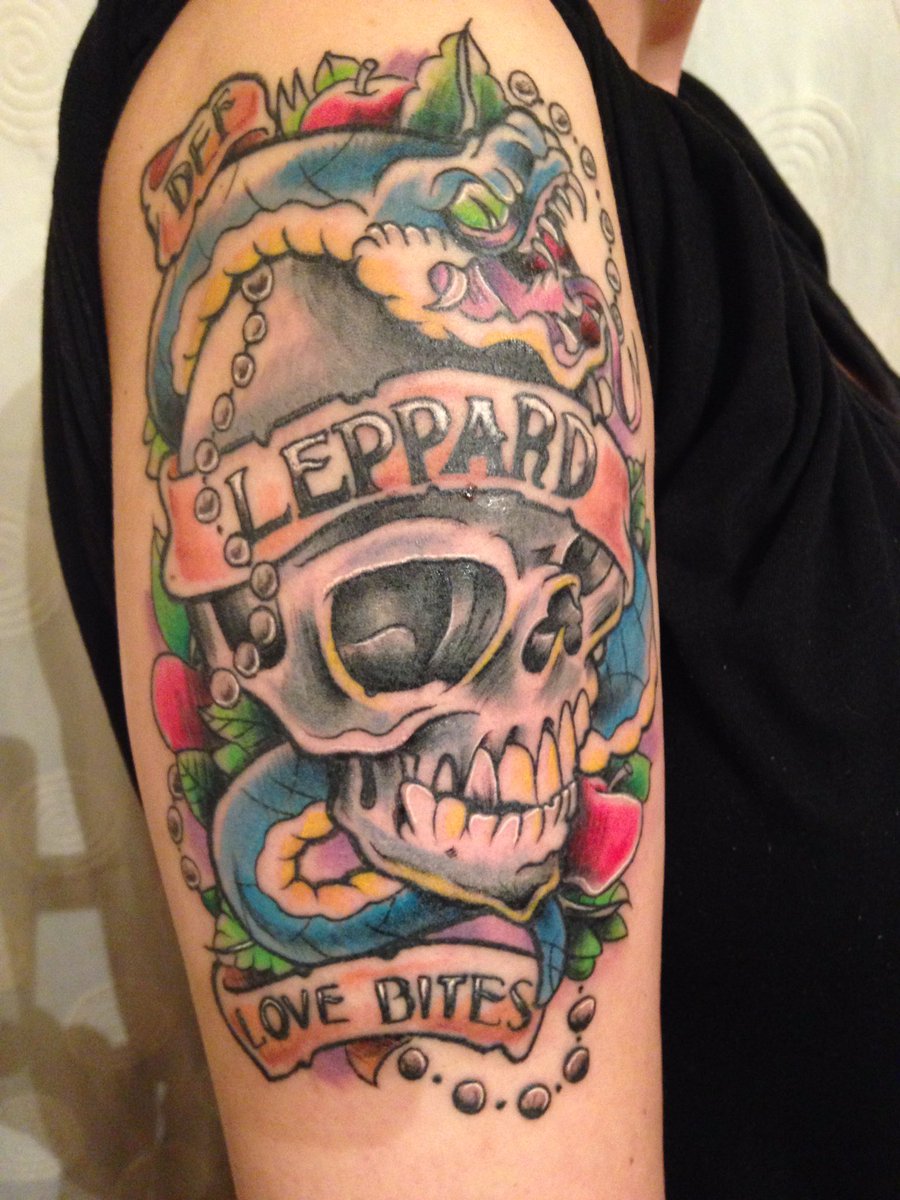 15 Amazing Def Leppard Fan Tattoos NSF Music Magazine