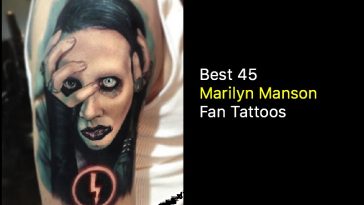 Best 45 Marilyn Manson Fan Tattoos