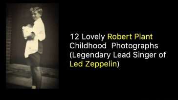 12 Lovely Robert Plant Childhood Photographs Legendary Lead Singer of Led Zeppelin