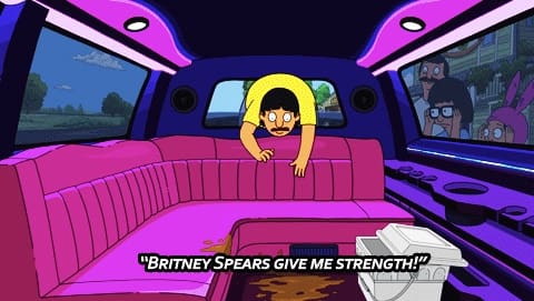bob's burgers gene belcher britney spears quotes