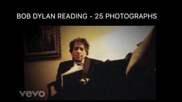 Bob Dylan reading photos