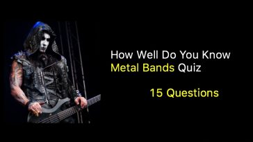 Metal Bands Trivia Quiz