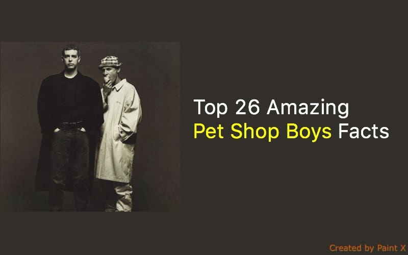 Top 26 Amazing Pet Shop Boys Facts