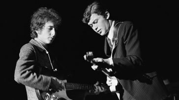 Bob Dylan and Robbie Robertson