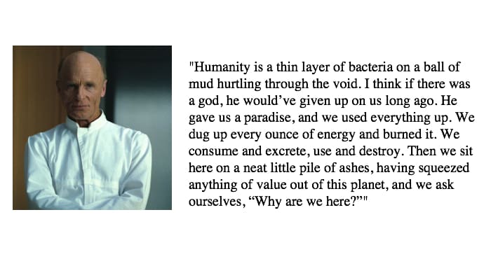 Westworld Man in Black season 3 quotes