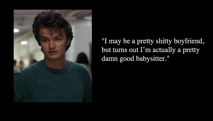 steve harrington stranger things quotes