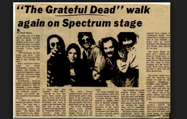 November grateful dead