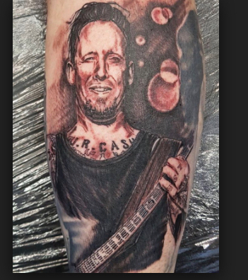 Poulsen tattoos michael volbeat Volbeat’s Michael