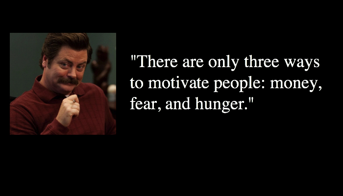 parks and recreation Ron Swanson