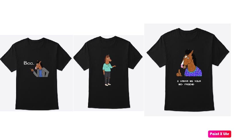 bojack horseman t-shirts