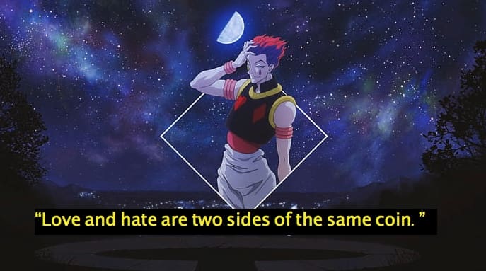 hunter x hunter Hisoka quotes