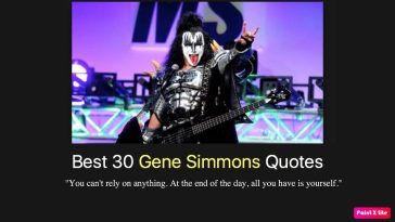 Best 30 Gene Simmons Quotes