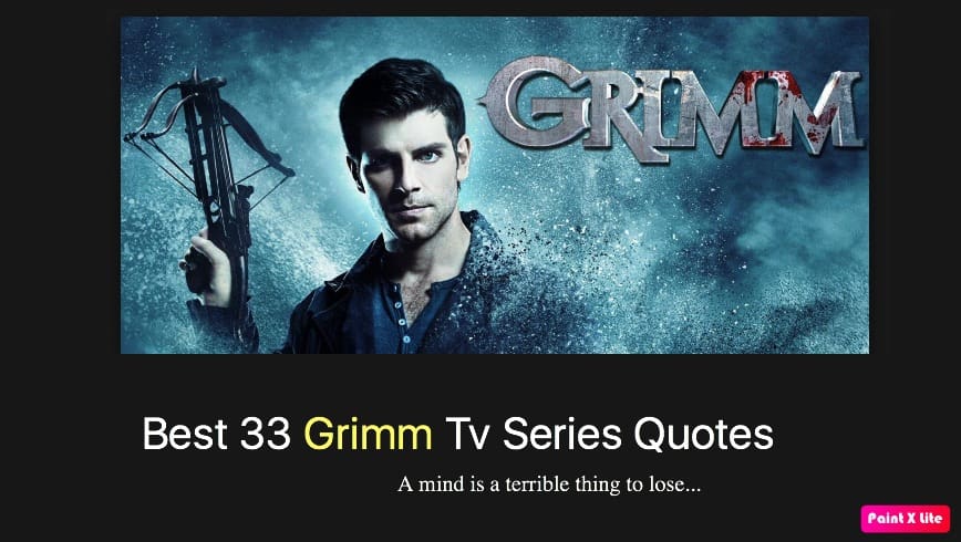 Best 33 Grimm Tv Series Quotes