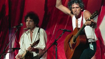 Keith Richards bob dylan 1