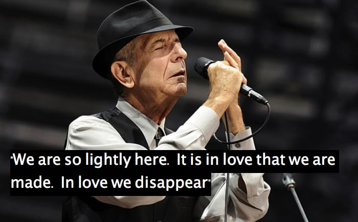 Leonard Cohen Quotes 5