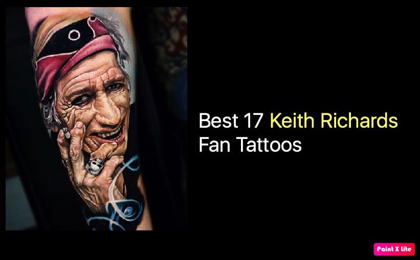Best 17 Keith Richards Fan Tattoos