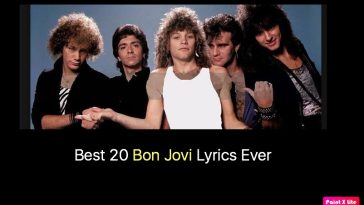 Best 20 Bon Jovi Lyrics Ever