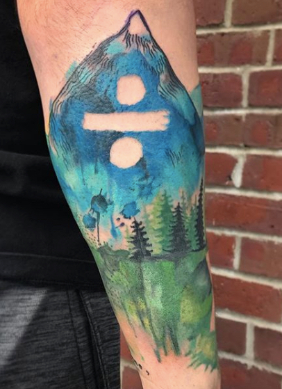Ed Sheeran Tattoo