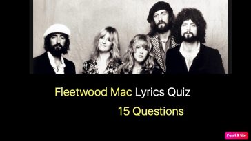 Fleetwood Mac Lyrics Quiz