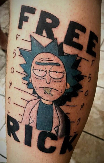 Rick and Morty Tattoo