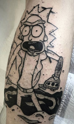 Rick and Morty Tattoo