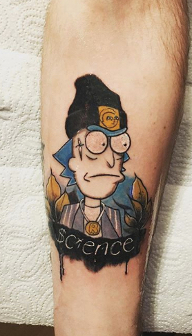Rick and Morty Tattoo
