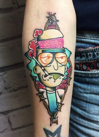 Rick and Morty Tattoo