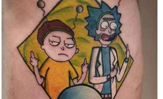 Rick and Morty Tattoo