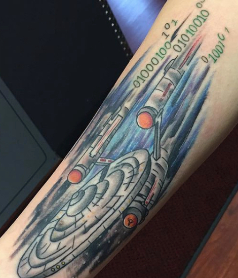 Star Trek tattoo