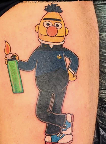 Star Trek tattoo