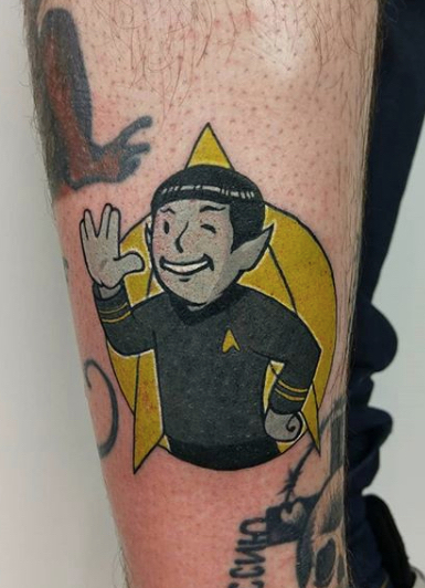 Star Trek tattoo