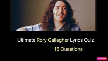 Ultimate Rory Gallagher Lyrics Quiz