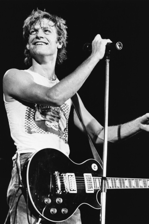 Bryan Adams Black and White picture