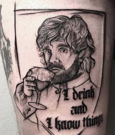 Game of Thrones tattoo