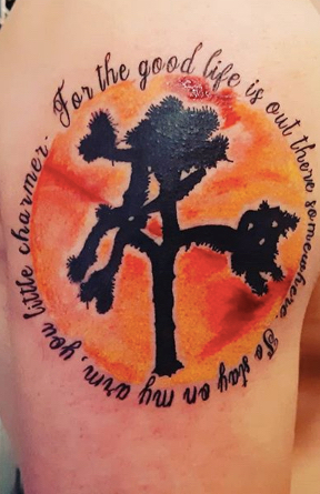 u2 tree tattoo