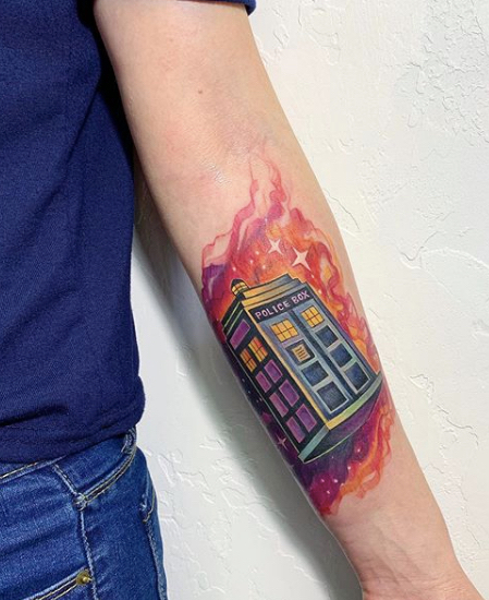 Doctor Who tattoo