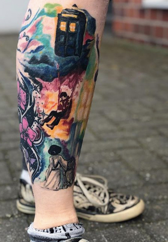 Doctor Who tattoo