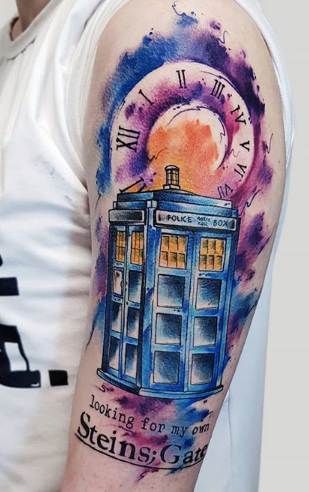 Doctor Who tattoo