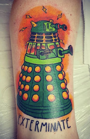 Doctor Who tattoo