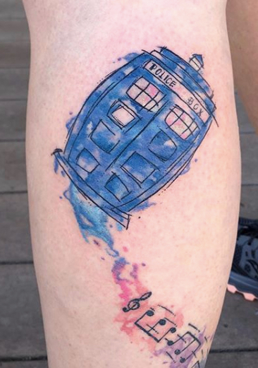 Doctor Who tattoo
