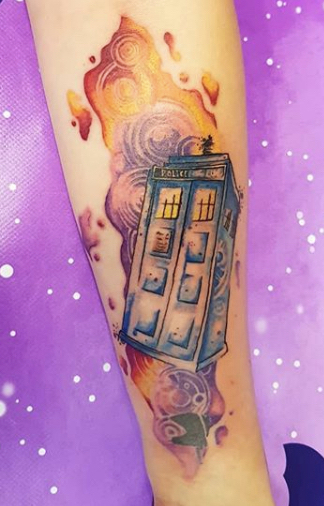Doctor Who tattoo