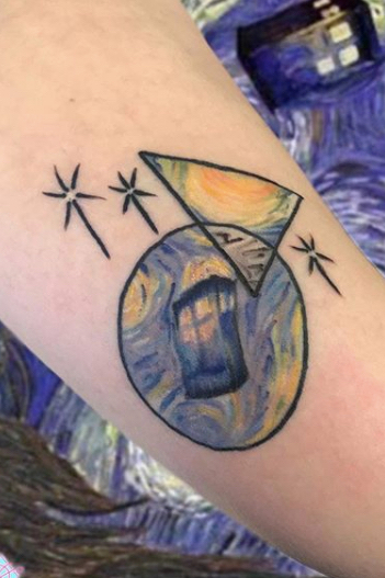 Doctor Who tattoo