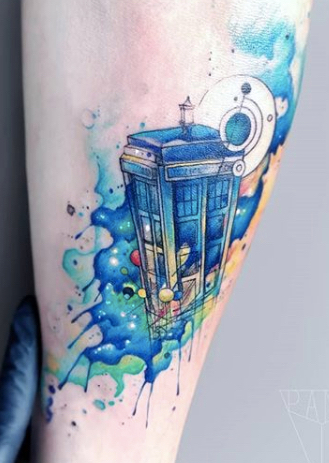 Doctor Who tattoo