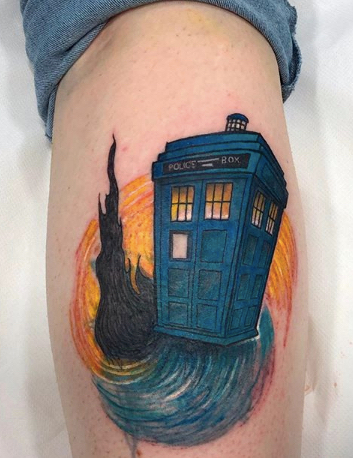 Doctor Who tattoo