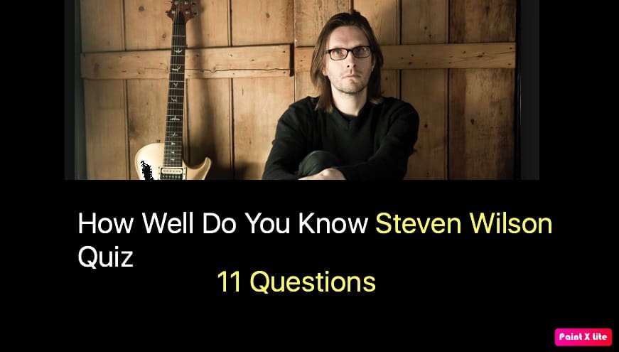How Well Do You Know Steven Wilson Quiz